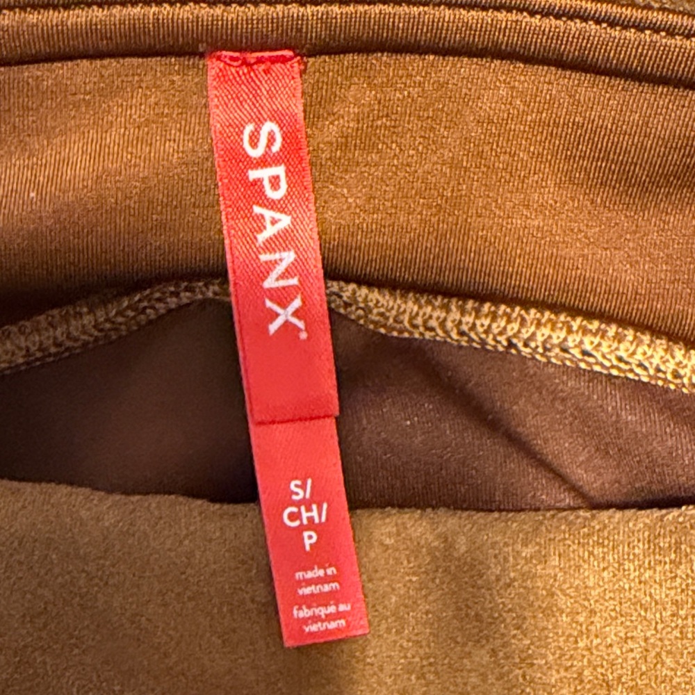 Spanx Faux-Suede Leggings - Picture 3 of 3